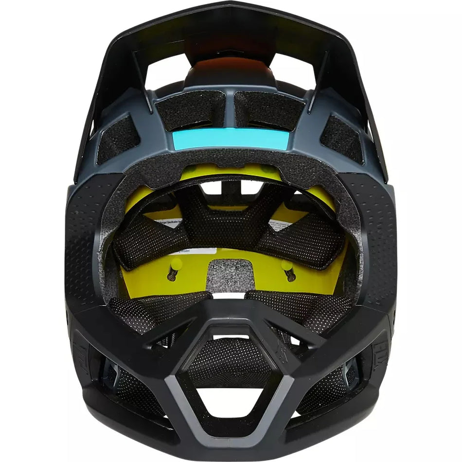 Fox Racing Proframe Full-Face Helmet - Black Graphic 2, Medium