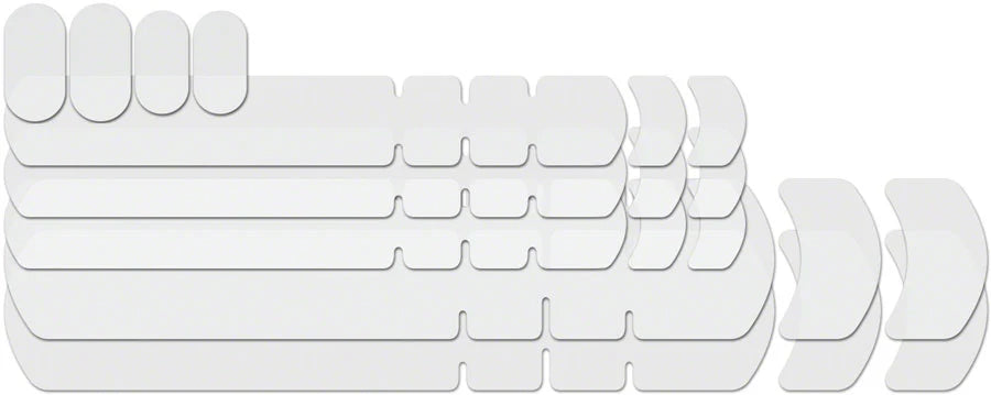 Lizard Skins Clear Protective Frame Wrap - Frame Kit