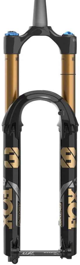 FOX 38 Factory Suspension Fork - 27.5", 170 mm, 15 x 110 mm, Kabolt-X, 44mm Offset, GRIP X2 Damper, 58HT, Shiny Black