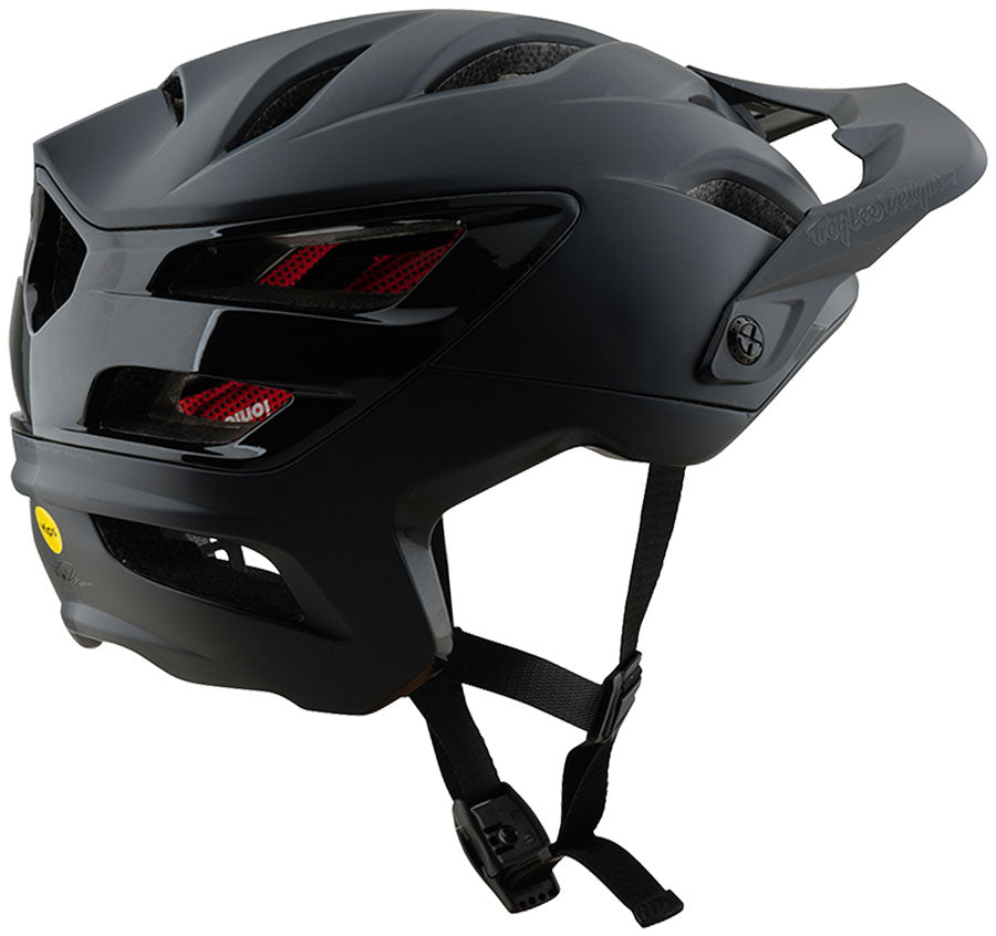Troy Lee Designs A3 Helmet Uno Black, Medium/Large