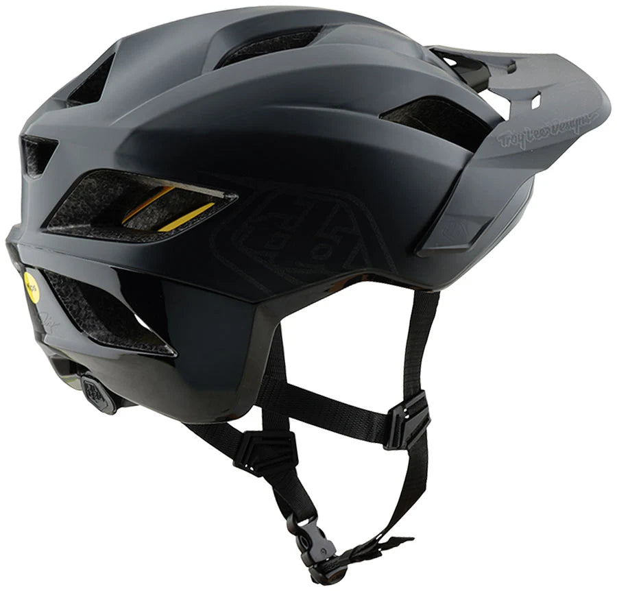 Troy Lee Designs Flowline Helmet Point Black/Charcoal, X-Large/2X-Large