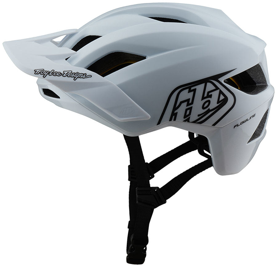 Troy Lee Designs Flowline Helmet Point White/Black, Medium/Large