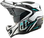 roy Lee Designs D4 Polyacrylite Helmet The Line Charcoal / White, X-Large