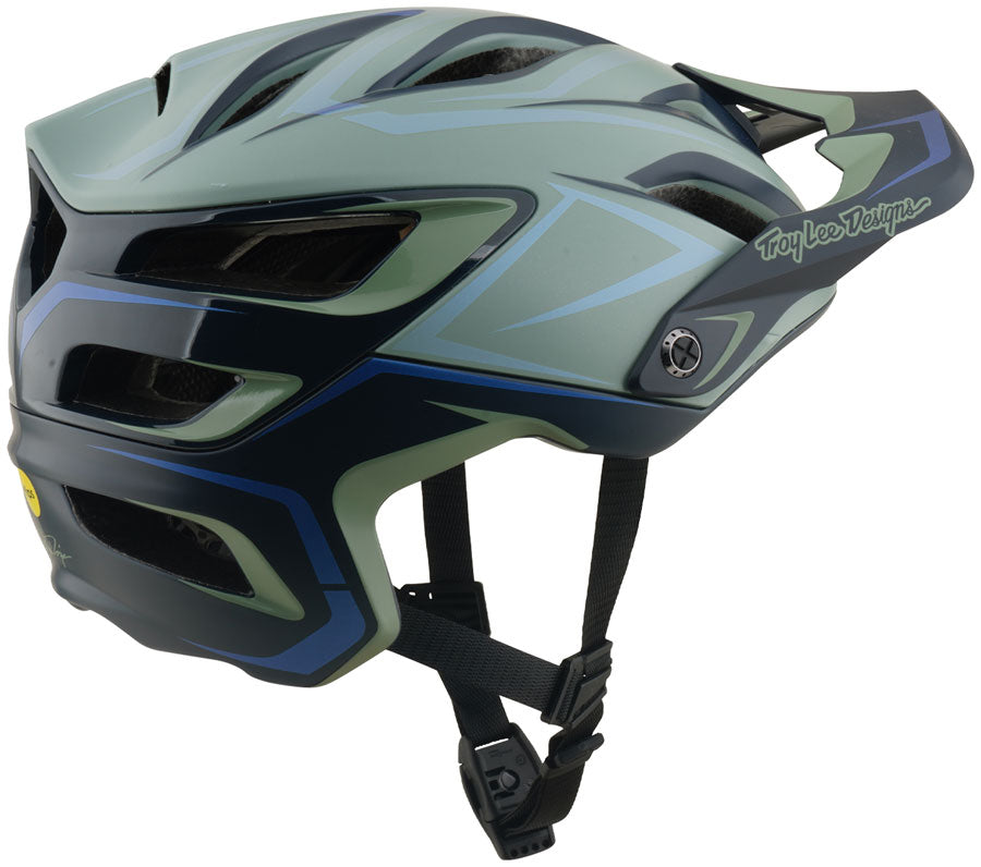 Troy Lee Designs A3 Helmet Pin Sage, X-Large/2X-Large
