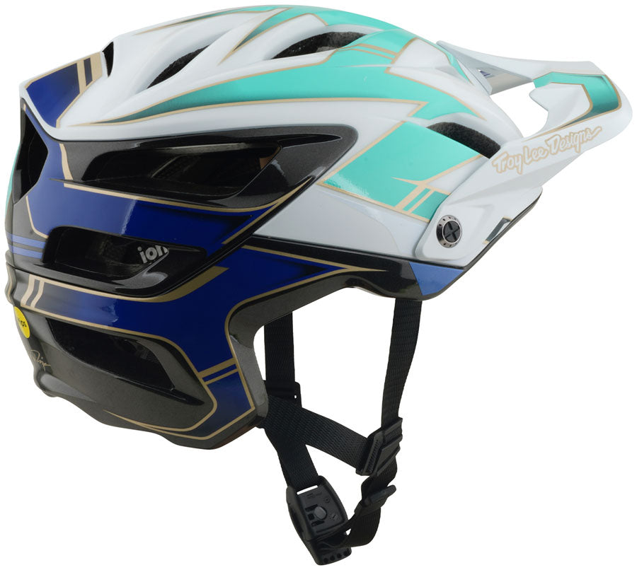 Troy Lee Designs A3 Helmet Electra White, X-Small/Small