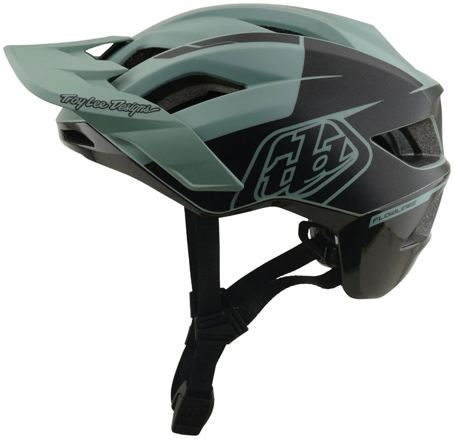Troy Lee Designs Flowline SE Helmet Hydro Sage / Charcoal, Medium/Large