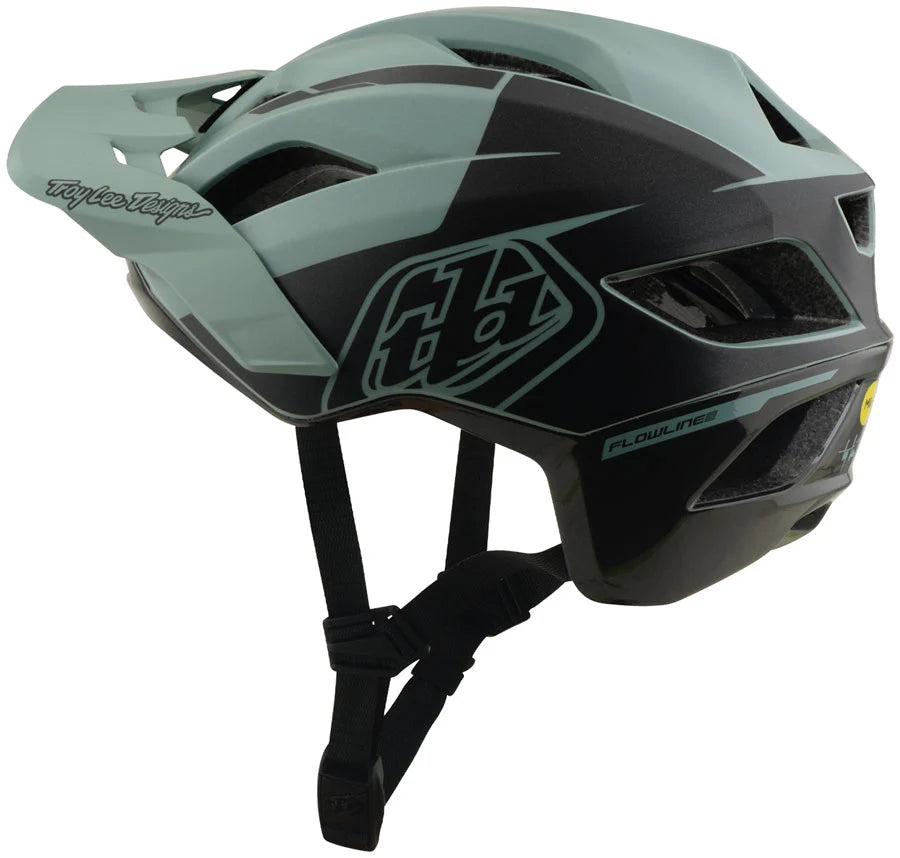 Troy Lee Designs Flowline SE Helmet Hydro Sage / Charcoal, X-Large/2X-Large