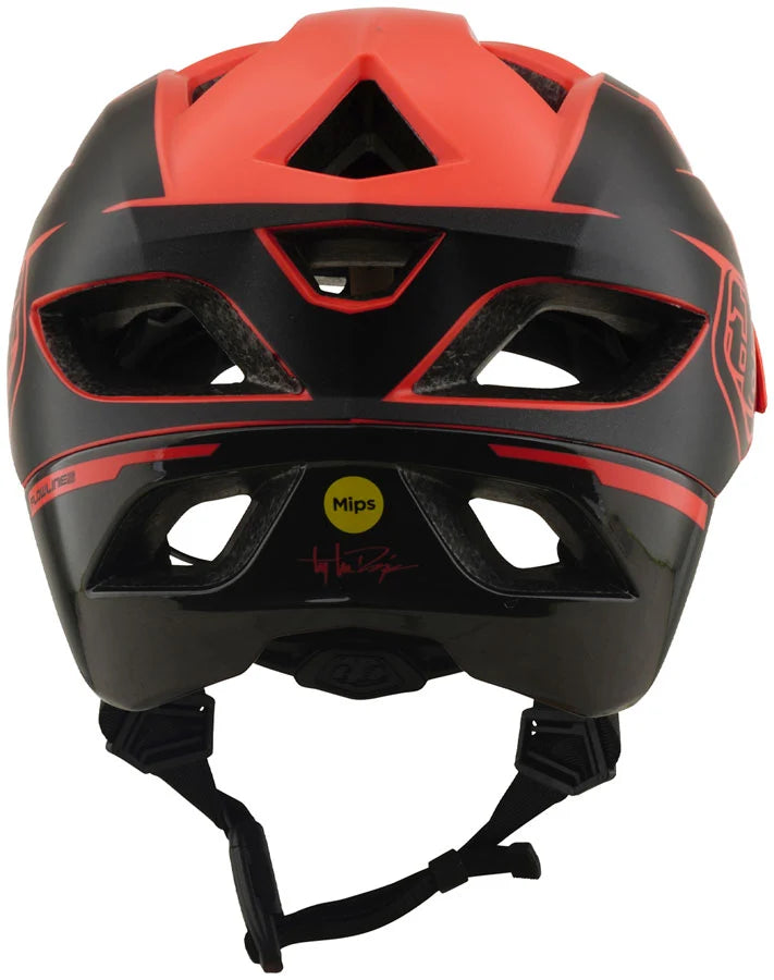 Troy Lee Designs Flowline SE Helmet Hydro Coral / Charcoal, X-Small/Small