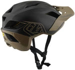 Troy Lee Designs Flowline Helmet Point Charcoal / Timber, X-Small/Smal