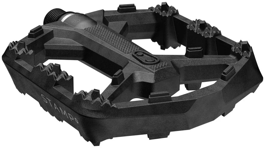 Crankbrothers Stamp 0 Pedals - Platform, Composite, 9/16", Black, Small
