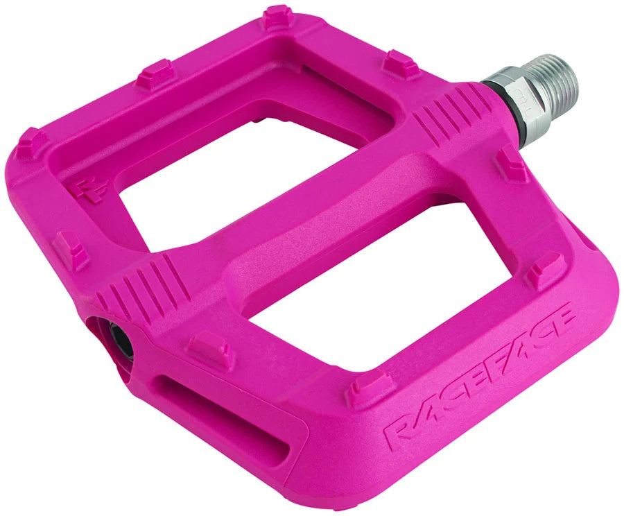 Race Face Ride Pedals - Platform, Composite, 9/16", Magenta