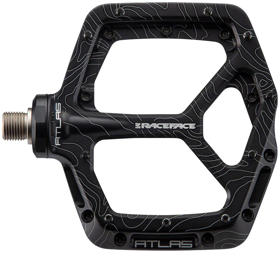 Race Face Atlas Pedals - Platform, Aluminum, 9/16", Black