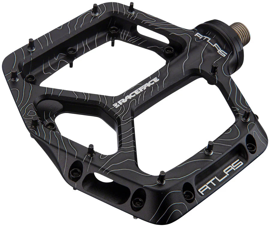 Race Face Atlas Pedals - Platform, Aluminum, 9/16", Black