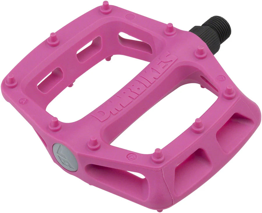 DMR V6 Pedals, 9/16" Plastic Platform Pink