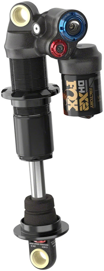 FOX DHX2 Factory Rear Shock - Standard, 10.5 x 3.5", H/LSC, H/LSR, Hard Chromoly Damper Shaft