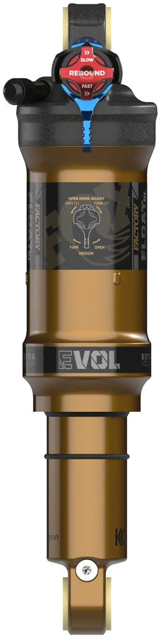 FOX FLOAT SL Factory Rear Shock - Metric, 190 x 40 mm, 3-Postion Lever, EVOL SV, Kashima Coat