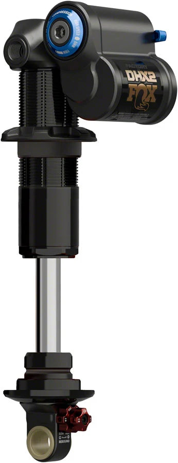 FOX DHX2 Factory Rear Shock - Metric, 210 x 50 mm, 2-Position Lever, Hard Chromoly Damper Shaft