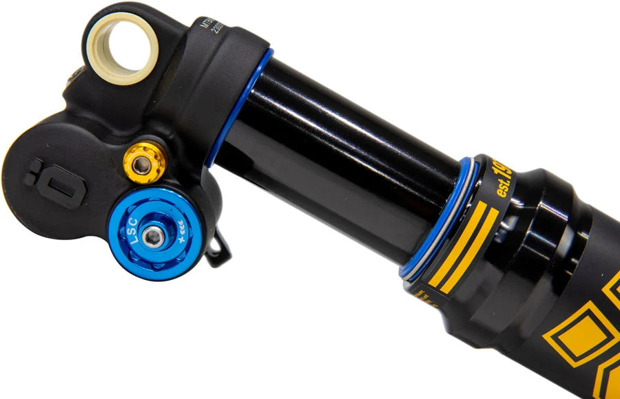 Ohlins TTX1 Air m.2 Rear Shock - Metric, 210mm x 55mm, Adjustable Volume Air Spring, Standard, Black