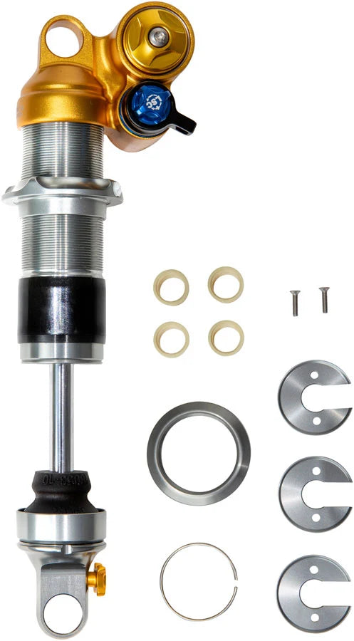 Ohlins TTX22 m.2 Coil Rear Shock - Metric, 250mm x 75mm, Standard, Gold