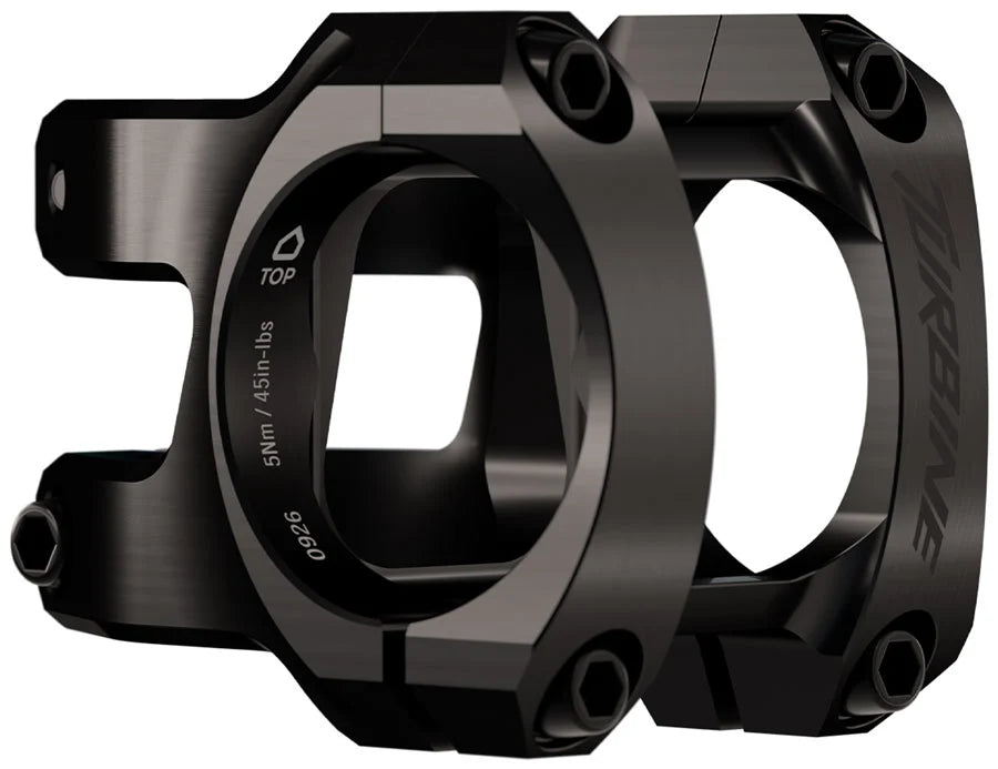 Race Face Turbine Stem - 32mm, 35mm Clamp, +/-0, 1 1/8", Black