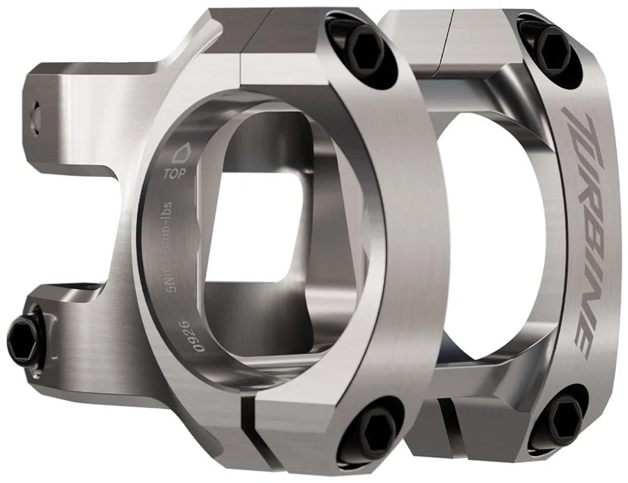 Race Face Turbine Stem - 32mm, 35mm Clamp, +/-0, 1 1/8", Silver