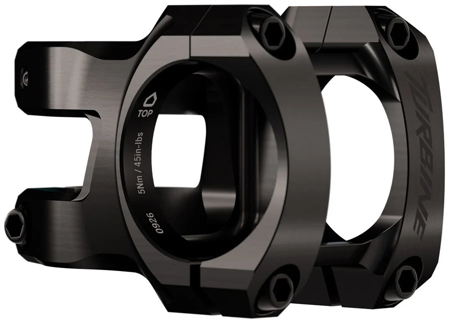 Race Face Turbine Stem - 40mm, 35mm Clamp, +/-0, 1 1/8", Black