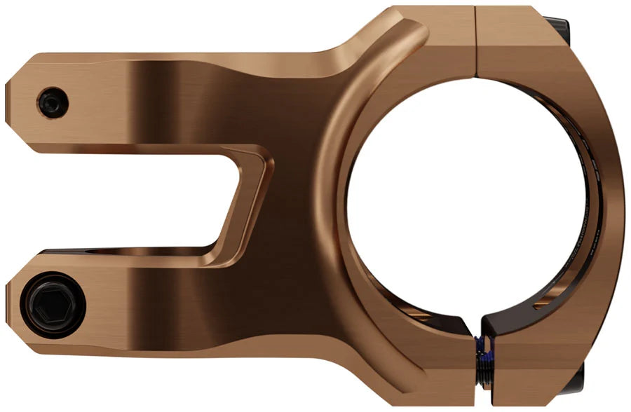Race Face Turbine Stem - 40mm, 35mm Clamp, +/-0, 1 1/8", Kashmoney Gold