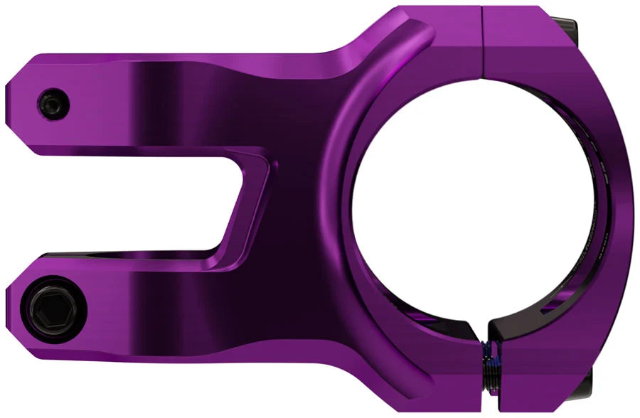 Race Face Turbine Stem - 40mm, 35mm Clamp, +/-0, 1 1/8", Purple