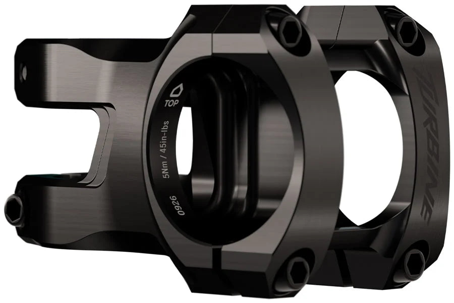 Race Face Turbine Stem - 50mm, 35mm Clamp, +/-0, 1 1/8", Black