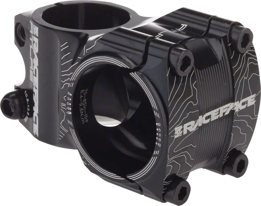 Race Face Atlas 35 bar clamp Bike Stem, 35mm length +/- 0 degree Black