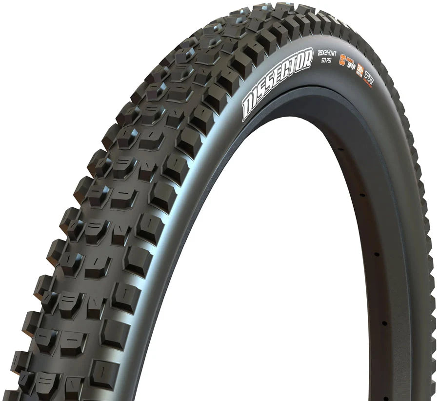 Maxxis Dissector II Tire - 29 x 2.4, Tubeless, Folding, Black, 3C MaxxTerra, DD, Wide Trail