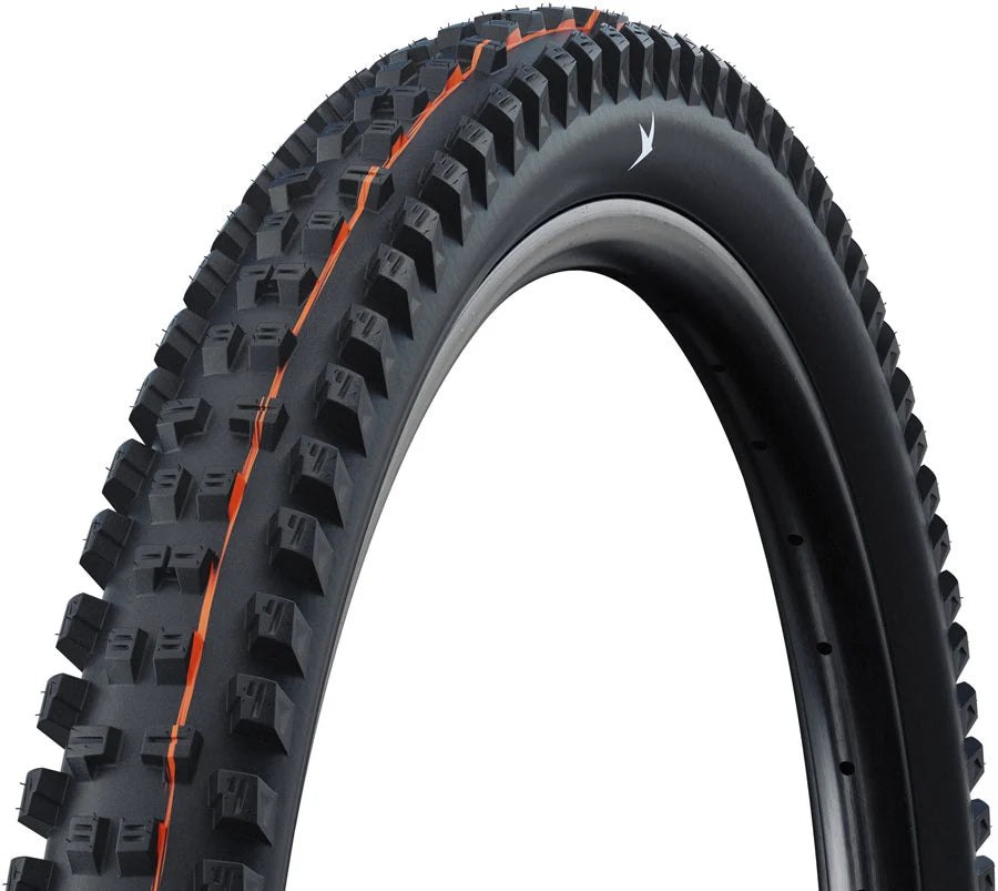 Schwalbe Tacky Chan Tire - 27.5 x 2.50, Tubeless, Folding, Black, Pro, Gravity, Soft, Radial, E-50