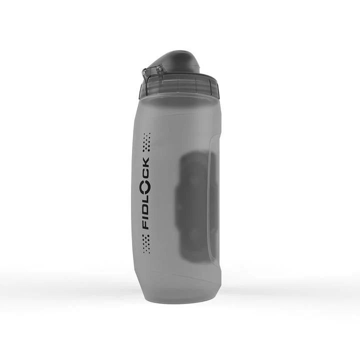 Fidlock TWIST Water Bottle Cage Set - Bike Base Mount, Bolt-On, 590ml, Smoke