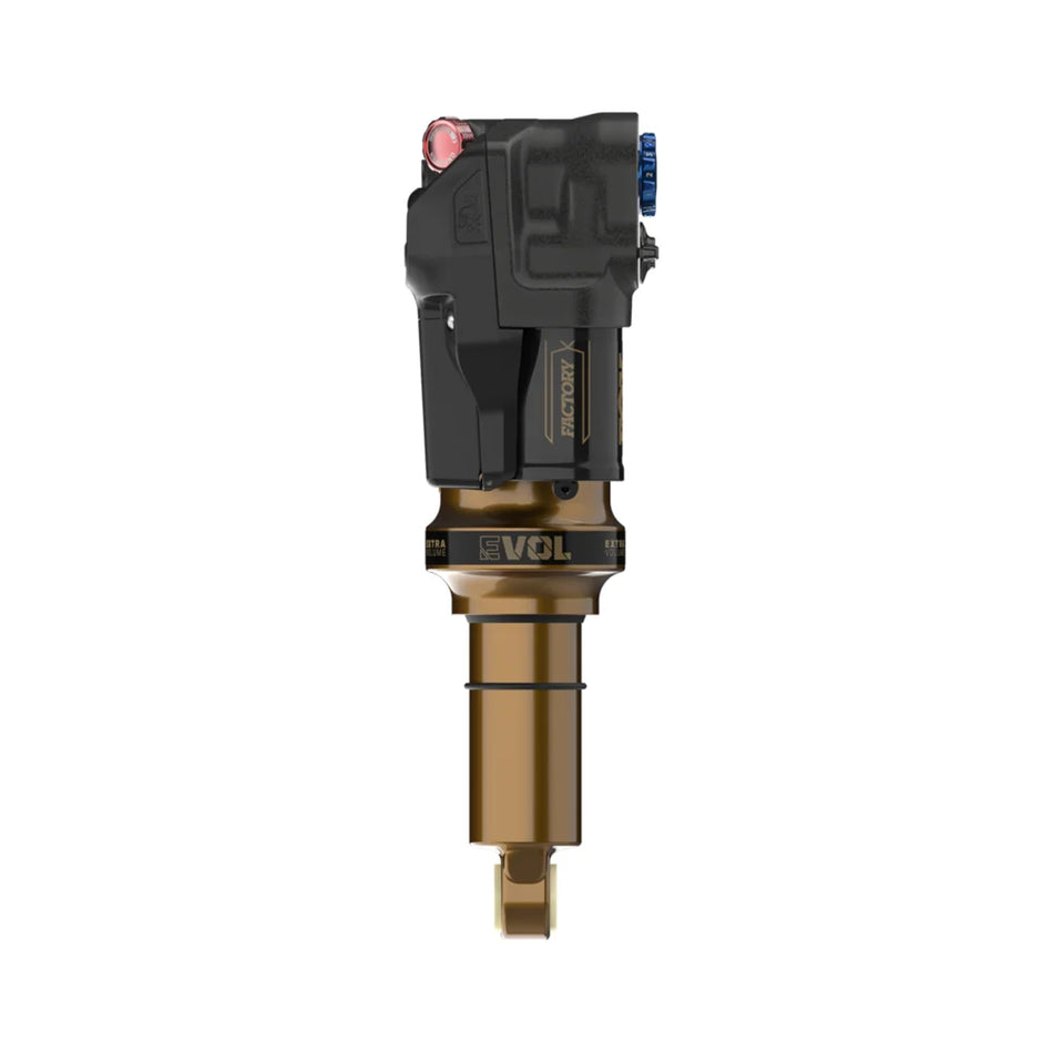 FOX FLOAT X Factory Live Valve Neo Rear Shock - Trunnion 185 x 55 mm, 0.4 Spacer, Kashima Coat (Sensor Kit Sold Separately)