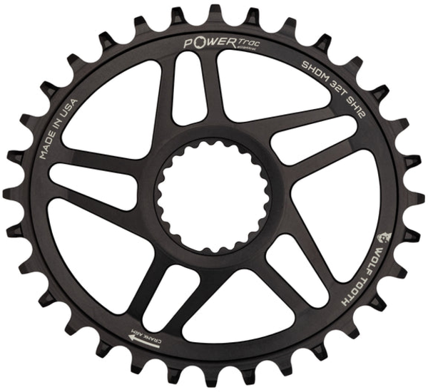 Wolf Tooth . Oval Direct Mount Chainrings for Shimano Cranks